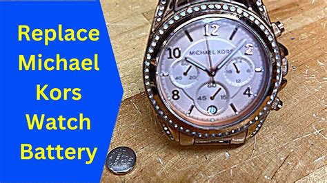 michael kors sofie watch battery replacement|michael kors watch battery diagram.